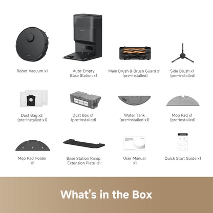 Dreame D20 Plus package contents