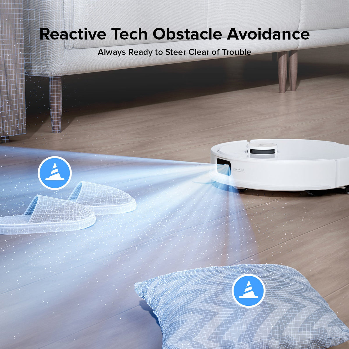 Roborock Q10 X5+ white mopping system