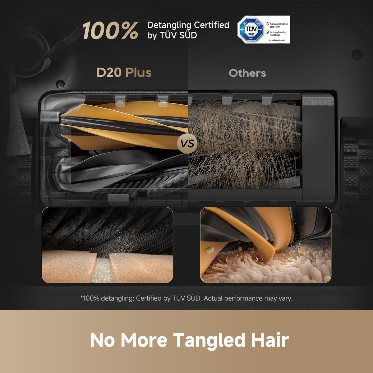 HyperStream detangling DuoBrush system