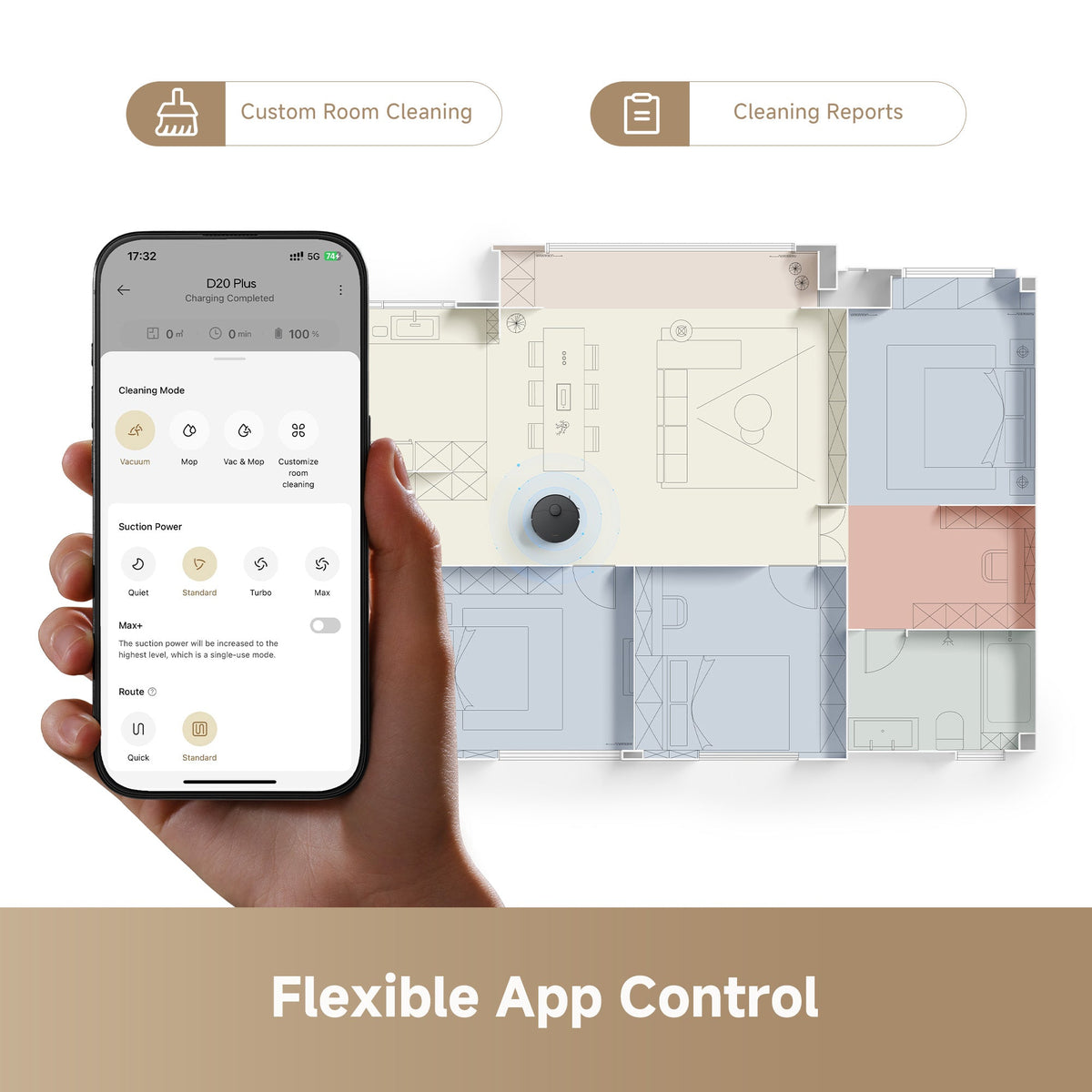 Flexible Dreamehome app control