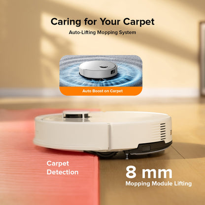 Roborock Q10 X5+ white brush system