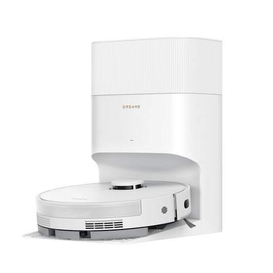 Dreame D20 Plus robot vacuum with auto-empty base station